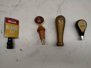 lot 58 image: (4) Asstd Tap Handles...