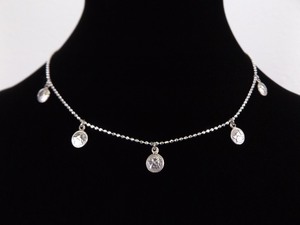 .925 Sterling Silver Angel Coin Necklace