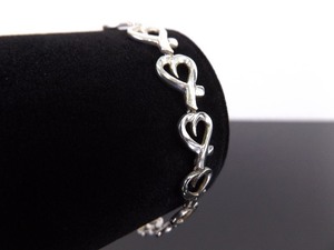 .925 Sterling Silver Heart of a Survivor Bracelet