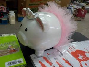 Piggy Bank, Window Clings, Books, H...