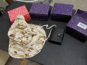 Mens Fishing Hats and Wallet...