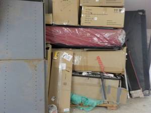 Corner Lot- Steel Shelving with Cli...