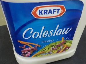1 Gallon Kraft Coleslaw Dressing...