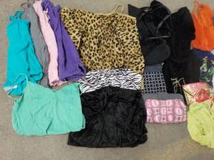 Ladies Clothing and Purses size L ...