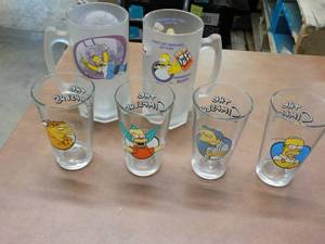 Simpsons Glassware and Mugs...