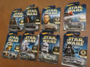 Star Wars Hot Wheels...