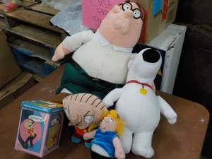 Family Guy Stuffed Animals...