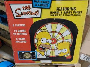 Simpson Electric Dart Board...