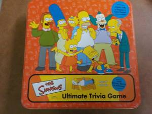 Simpson Trivia Game...