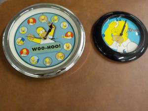 2 Simpson Clocks...