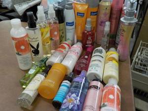 Lot of Hand and Body Lotions and Ha...