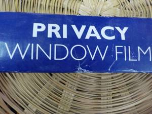 Privacy Window Film...