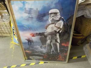 Star Wars Battlefront Poster Framed...