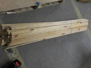 Bundle of Wood Slats 4 ft long...