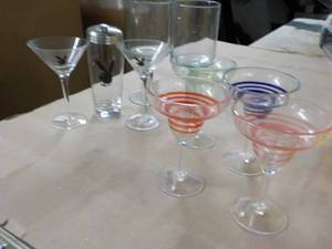 Playboy Martini Set and Extra Glass...