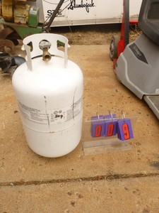 30 lb tank. Used condition. As shown.