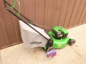 Lawn Boy push mower with bagger. Used conditon. Tested & works. Nice condition. As shown.