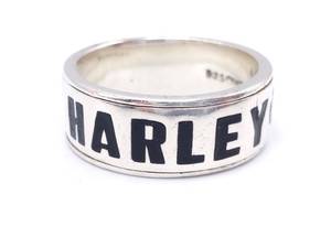 lot 52D image: Mens Harley Davidson Heavy Sterling Silver Estate Ring