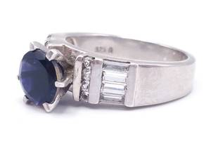 lot 52E image: Ladies Natural Sapphire Estate Ring