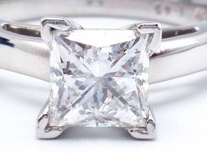 lot 2 image: 1.46 CT Leo Solitaire Diamond Estate Ring in 14k and Platinum Certified & $16,000 Retail VIDEO