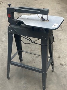 lot 9 image: ShopSmith Commercial Scroll Saw With Tool Stand
