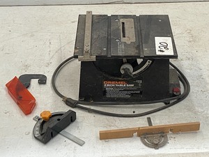lot 20 image: Dremel Bench-Top 4 Table Saw