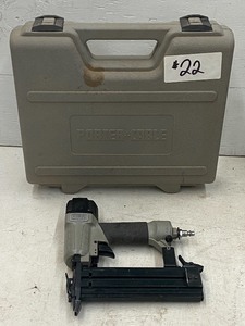 lot 22 image: Porter Cable 18-Gauge Pneumatic Brad Nailer