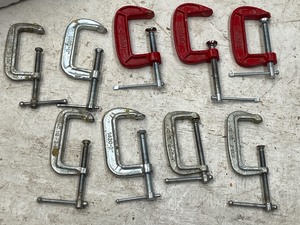 lot 62 image: Lot Of Assorted 2 C-Clamps