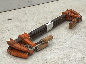 lot 65 image: Lot Of (2) 12 & (2) 18 Bar Clamps