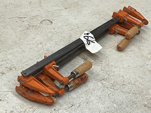 lot 66 image: Lot Of (2) 12 & (2) 18 Bar Clamps