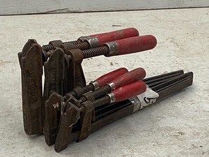 lot 69 image: Lot Of (2) Heavy Duty 12 Bar Clamps