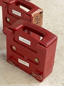lot 24 image: Set Of (2) Exmark Lawn Mower Weights
