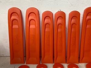 lot 31 image: Box Of Filters & Chainsaw Scabbards