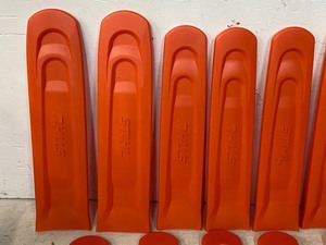 lot 32 image: Box Of Filters & Chainsaw Scabbards