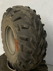 lot 12 image: Set Of (2) ATV Wheels & Tires