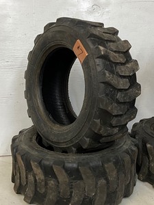 lot 7 image: Set Of (4) Skid-Loader Tires