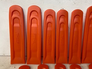lot 29 image: Box Of Filters & Chainsaw Scabbards