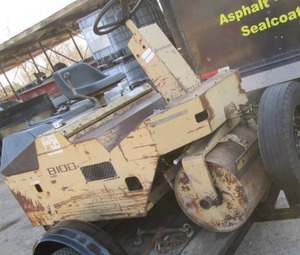 Beuthling Pavement Roller, with original paint.