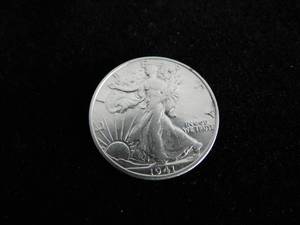 US 1941 S Walking Liberty Half Dollar