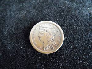 US 1849 Half Cent
