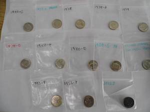 US Lot of 10 Roosevelt Dimes