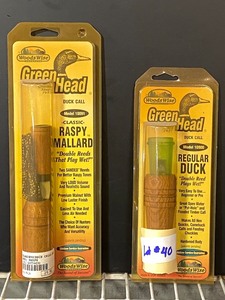 (2) New Greenhead Duck Calls (1) ...