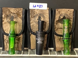 Lot Of (3) Assorted Duck Calls With...