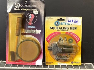 Lot Of (2) New Turkey Calls (1) Qu...