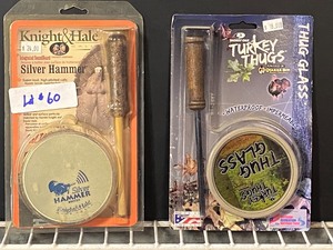 Lot Of (2) New Turkey Calls (1) Tu...