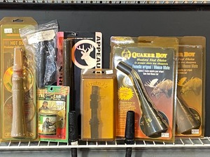 Box Of Assorted Big Game Calls, Pr...