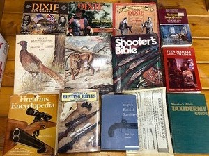 Box Of Assorted Gun Catalogs, Hunt...