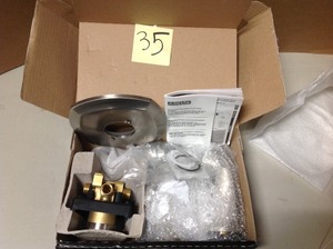 Portwood Single-Handle 5-Spray Tub and Shower Faucet with H2Okinetic in SpotShield Brushed Nickel (Valve Included)