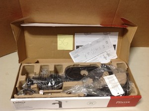 Ladera Single Hole Single-Handle Bathroom Faucet in Matte Black