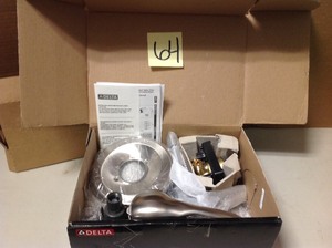 Lahara In2ition 2-in-1 Single-Handle 5-Spray Tub and Shower Faucet in Brushed Nickel
